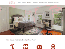 Tablet Screenshot of evelandbnb.com